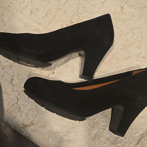 Labour des pieds womens heeled shoe size 7.5 - Picture 6 of 7